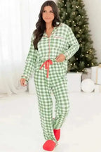Pajama Sets Holly Jolly Plaid Pajama Set