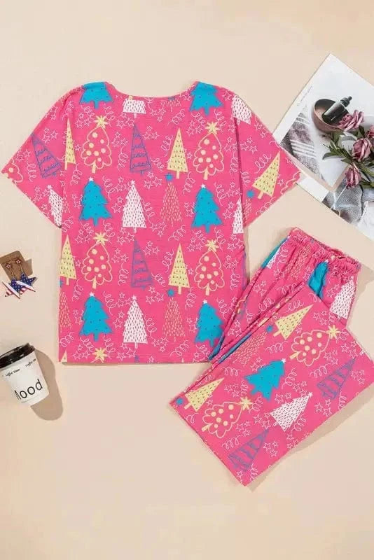 Pajama Sets Jingle Bell Loungewear Set