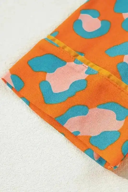 Pajama Sets Leopard Slumber Shorts Pajama Set