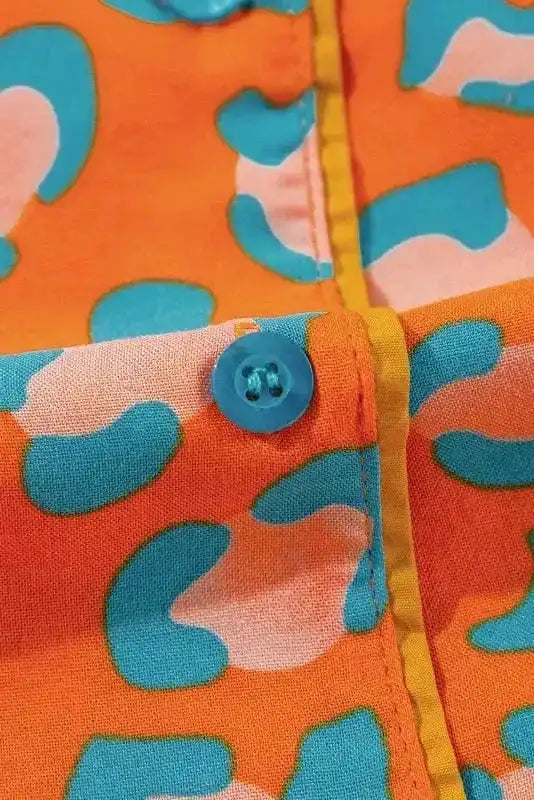 Pajama Sets Leopard Slumber Shorts Pajama Set