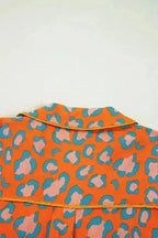 Pajama Sets Leopard Slumber Shorts Pajama Set