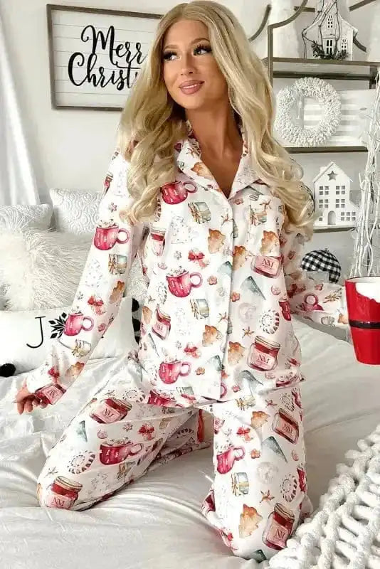 Pajama Sets Mistletoe Dreams Pajama Set