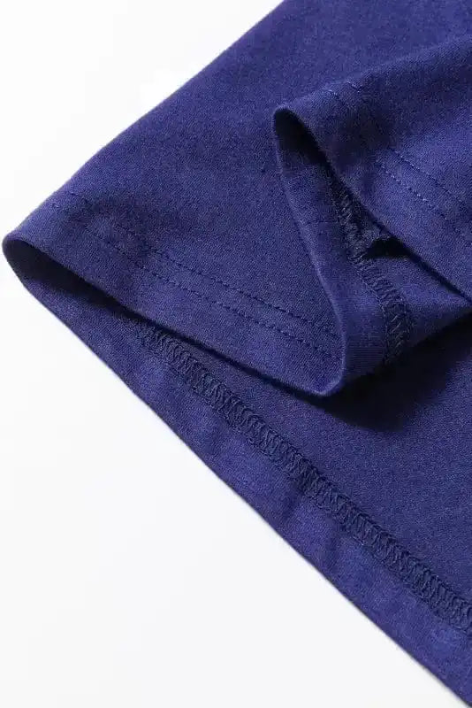 Pajama Sets Noel Navy Two Piece Lounge Set