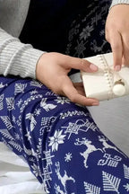 Pajama Sets Noel Navy Two Piece Lounge Set