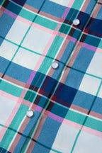 Pajama Sets Plaid Leisure Two-Piece Lounge Set