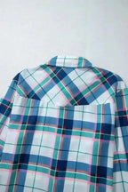 Pajama Sets Plaid Leisure Two-Piece Lounge Set