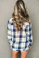 Pajama Sets Plaid Leisure Two-Piece Lounge Set