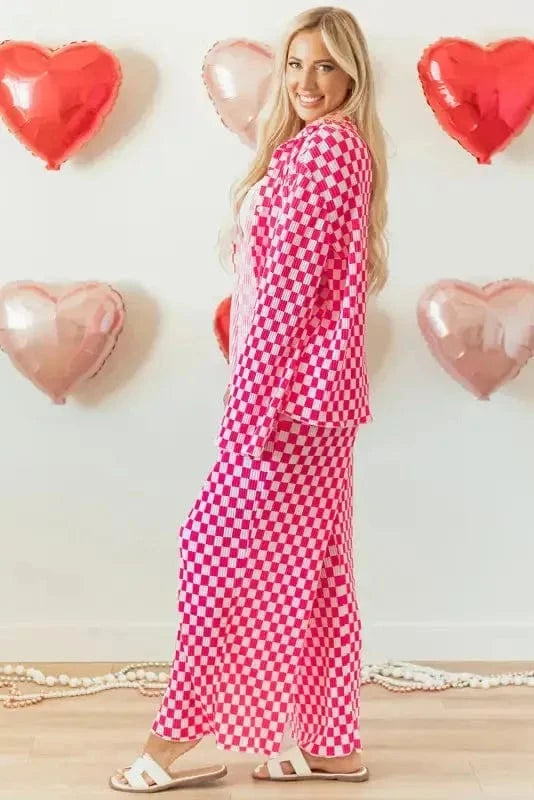 Pajama Sets Plaid Perfection Pajama Set