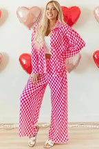 Pajama Sets Plaid Perfection Pajama Set