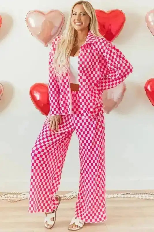 Pajama Sets Plaid Perfection Pajama Set