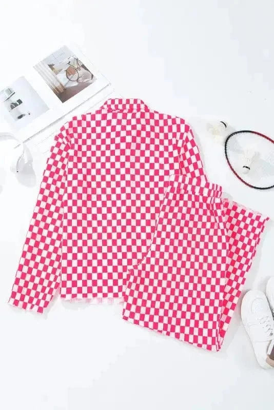 Pajama Sets Plaid Perfection Pajama Set