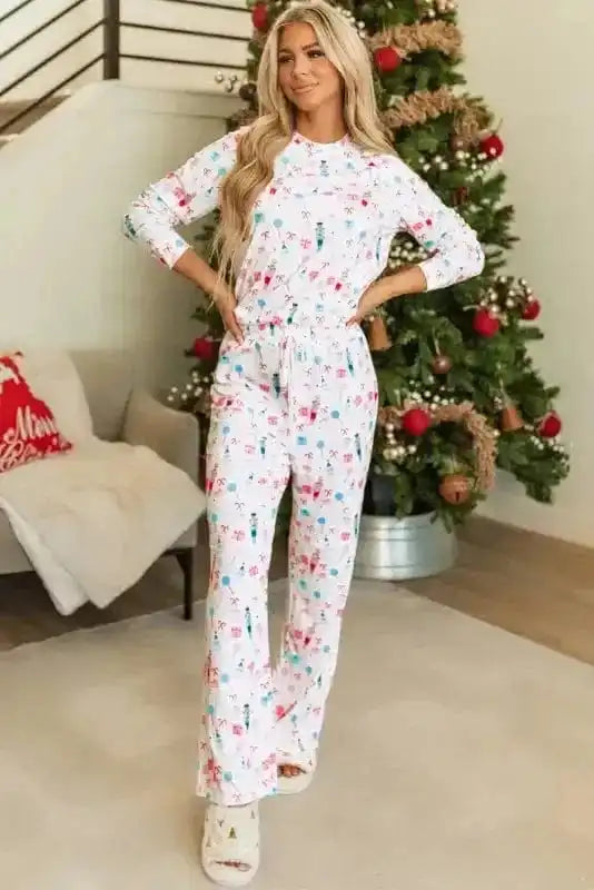 Pajama Sets Santa's Secret Lounging Outfit