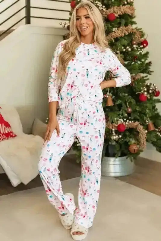 Pajama Sets Santa's Secret Lounging Outfit