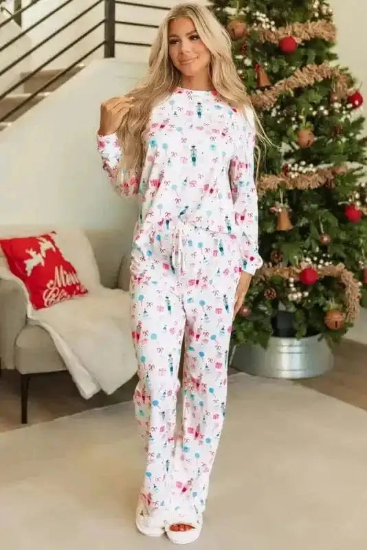 Pajama Sets Santa's Secret Lounging Outfit