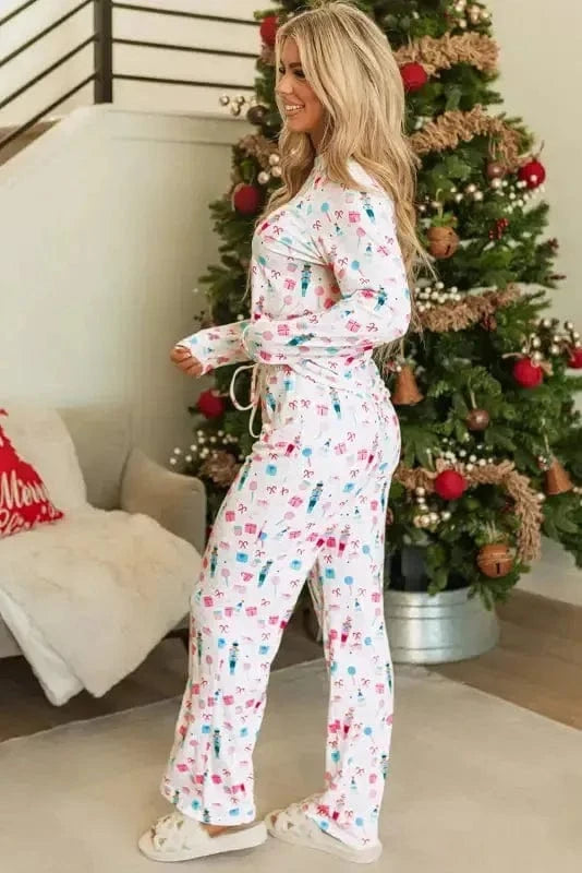 Pajama Sets Santa's Secret Lounging Outfit