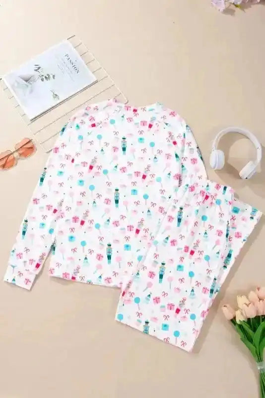 Pajama Sets Santa's Secret Lounging Outfit
