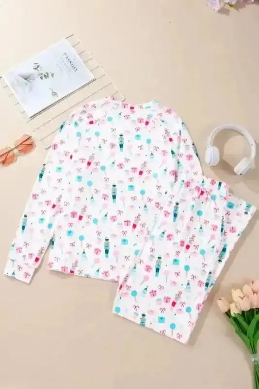 Pajama Sets Santa's Secret Lounging Outfit