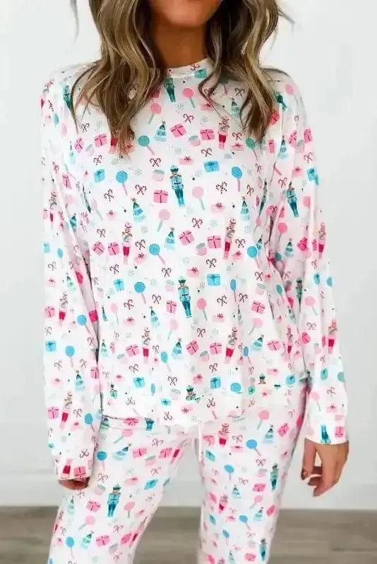 Pajama Sets Santa's Secret Lounging Outfit
