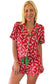 Pajama Sets Silent Night Candy Stripe Pajama Set