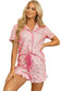 Pajama Sets Silent Night Candy Stripe Pajama Set