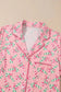 Pajama Sets Silent Night Candy Stripe Pajama Set