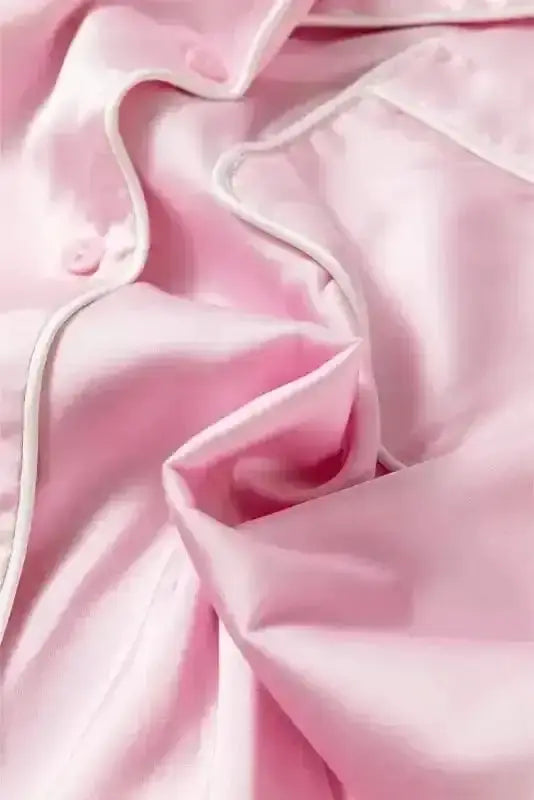 Pajama Sets Twilight Ties Satin Lounging Set