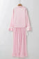 Pajama Sets Twilight Ties Satin Lounging Set