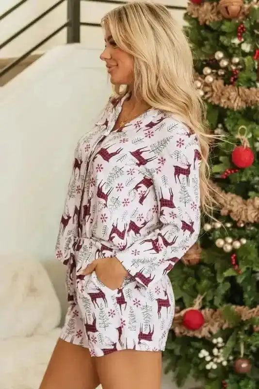 Pajama Sets Winter Wonderland Loungewear Set