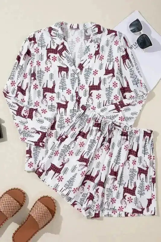 Pajama Sets Winter Wonderland Loungewear Set