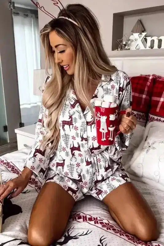 Pajama Sets Winter Wonderland Loungewear Set