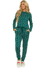 Pajama Sets Yuletide Candy Loungewear Set