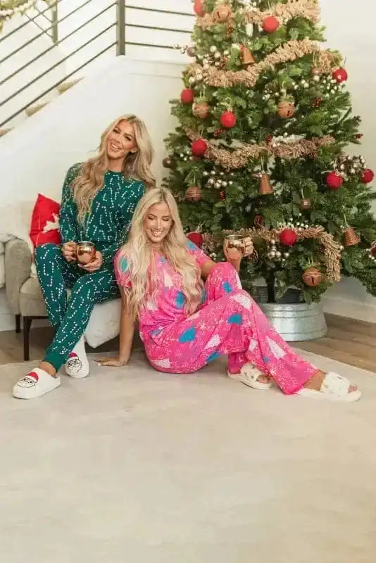 Pajama Sets Yuletide Candy Loungewear Set