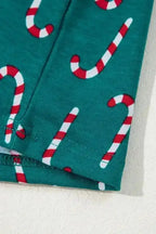 Pajama Sets Yuletide Candy Loungewear Set