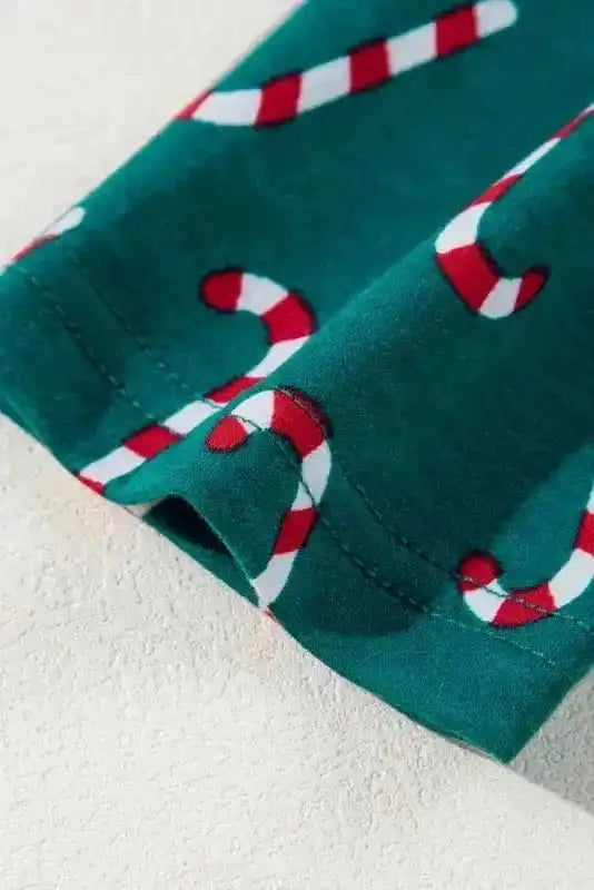 Pajama Sets Yuletide Candy Loungewear Set
