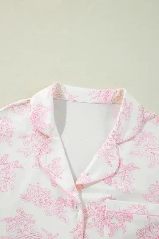 Pajamas Sweet Peony Pajama Set