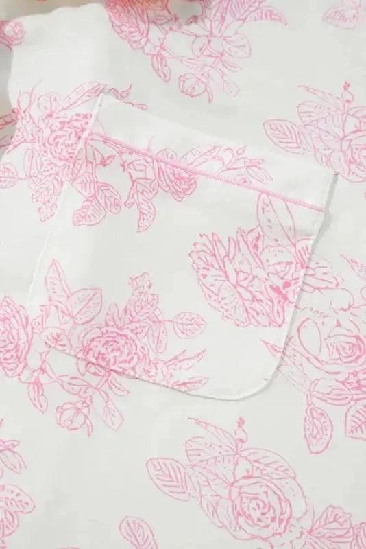 Pajamas Sweet Peony Pajama Set