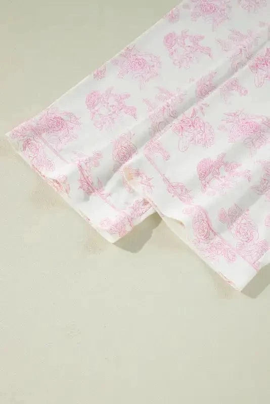 Pajamas Sweet Peony Pajama Set