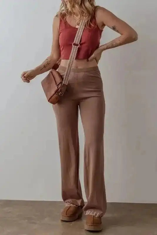 Pants Sunny Stride Knitted Pants