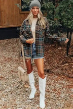 Plaid Shackets Highland Hues Button-Up Shacket