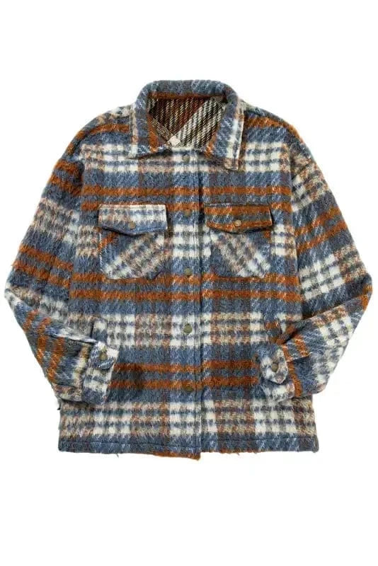 Plaid Shackets Lumber Luxe Shacket