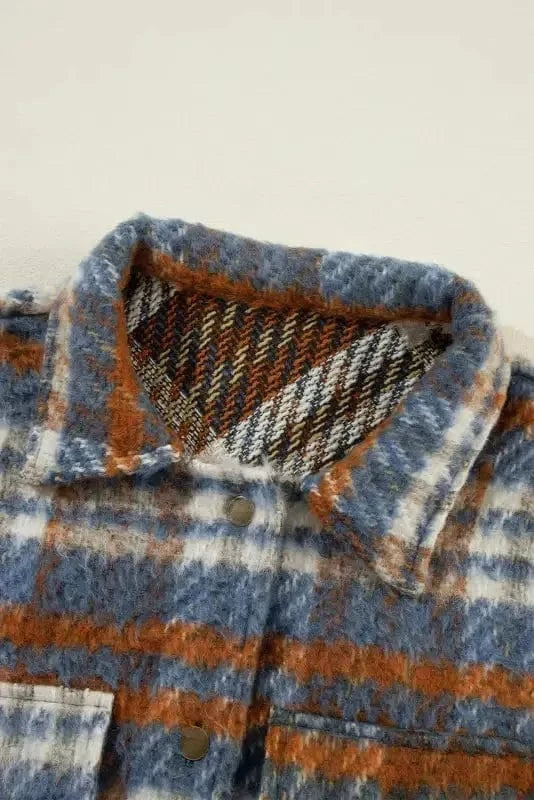 Plaid Shackets Lumber Luxe Shacket