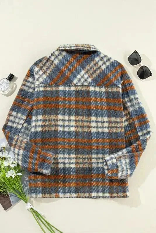 Plaid Shackets Lumber Luxe Shacket