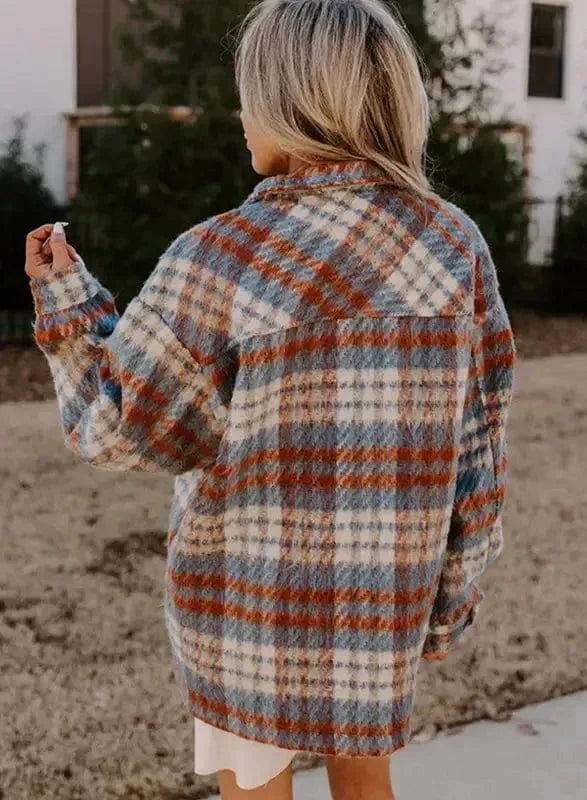 Plaid Shackets Lumber Luxe Shacket