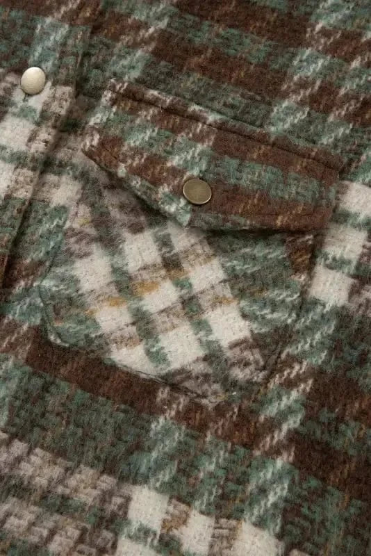 Plaid Shackets Lumber Luxe Shacket