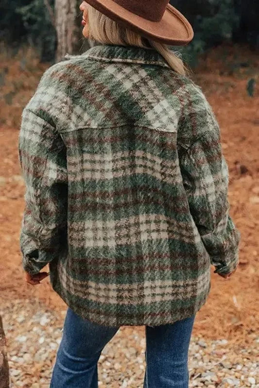 Plaid Shackets Lumber Luxe Shacket