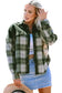 Plaid Shackets Olive Outland Plaid Shacket