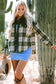 Plaid Shackets Olive Outland Plaid Shacket
