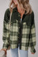 Plaid Shackets Olive Outland Plaid Shacket