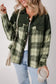 Plaid Shackets Olive Outland Plaid Shacket