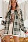 Plaid Shackets Olive Outland Plaid Shacket